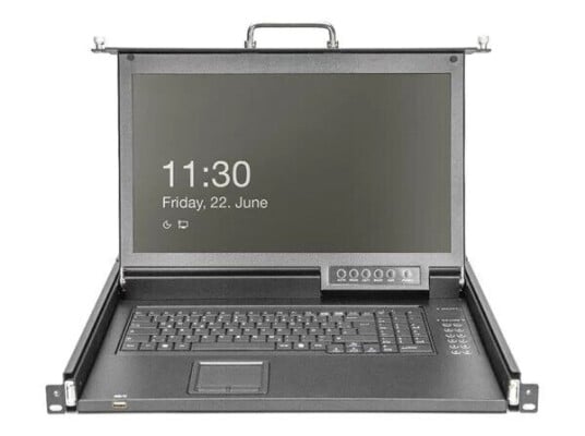 17" DIGITUS KVM console - Full HD (1080p) - 17"
