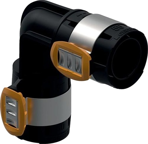 Geberit Flowfit 90° Bøy 63mm PPSU Hydraulikktilbehør