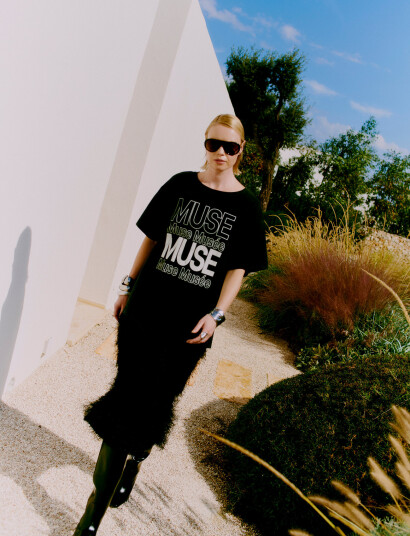 Copenhagen Muse Cmfallon-Skirt - Black - S