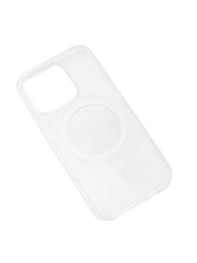 Gear MagSafe TPU Skall til iPhone 14 Pro Transparent Mobildeksel