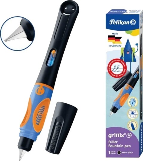 Pelikan 820288 Sort Fyllesystem Med Patron Høyrehendt 1 Stykker