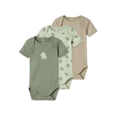 Name It Kortermet body 3-pakning Sea Foam Name It Kortermet body 3-pakning Sea Foam