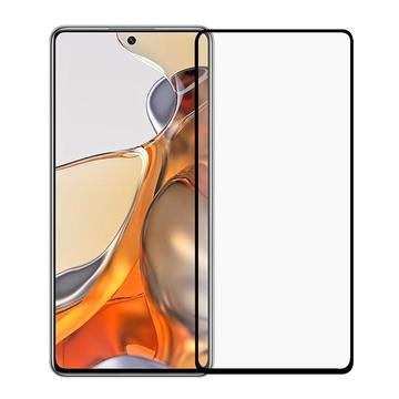 Full Cover Xiaomi 11T/11T Pro Beskyttelsesglass Svart Kant