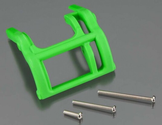 Traxxas 3677A Wheelie Bar Mount Green Traxxas 3677A Wheelie Bar Mount Green