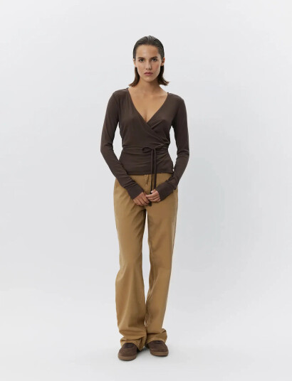 Sofie Schnoor Joodysw Blouse - Brown - XL Sofie Schnoor Joodysw Blouse - Brown - XL