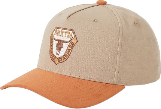 Brixton Fraser Snapback Beige ONE SIZE