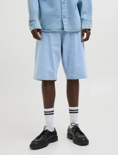 Jack & Jones Jjiron Jjoriginal Shorts Sq 730 Sn   Blue   S