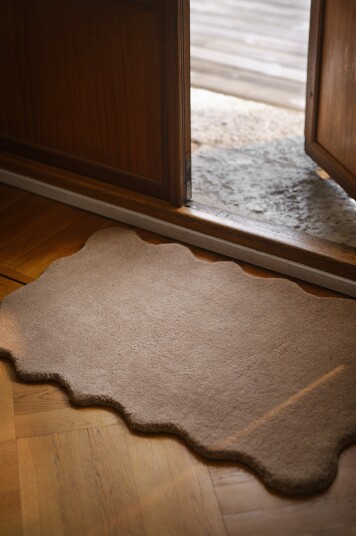 Jotex Dørmatte i Ull 60x90 Cm Bomull/Ull beige VIVI 21700010147