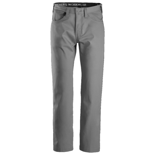 Snickers Workwear 6400 Servicechinos grå Grå, Klær