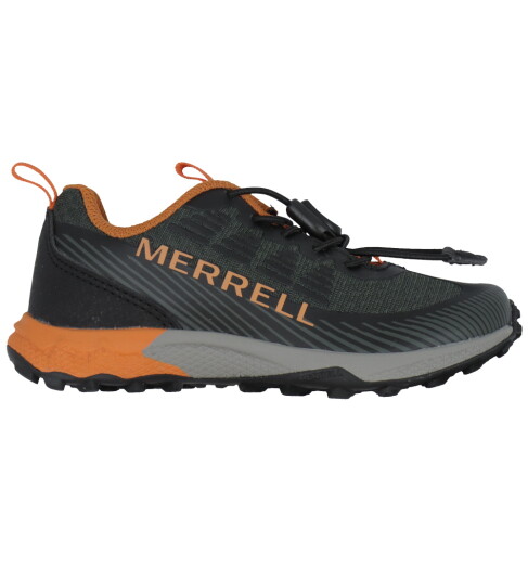 Merrell Sko Agility Peak Olive/Black/Oransje 33 Sko Grå Svart Merrell Sko Agility Peak Olive/Black/Oransje 33 Sko Grå Svart