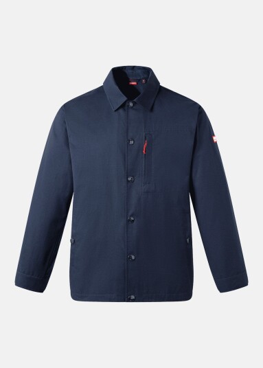 Shore Overshirt Navy Blue S Høstjakker Shore Overshirt Navy Blue S Høstjakker