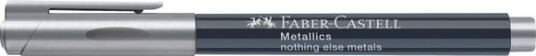 Merkepenn FABER CASTELL metallic sølv Merkepenn FABER CASTELL metallic sølv