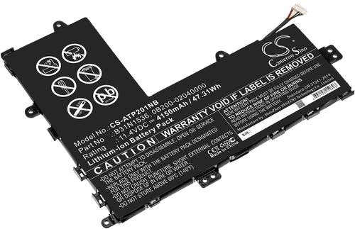 Batteri til Asus TP201 etc