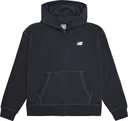 New Balance New Balance French Terry Small Logo Full Zip Hoodie Black 152