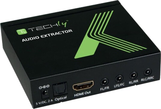 TECHLY HDMI Lyduttaker 7.1 LPCM 4K UHD - Videotilbehør