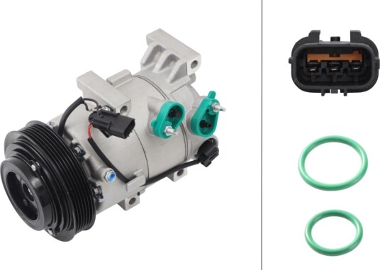 HELLA 8FK 366 203-231 AC-kompressor HELLA 8FK 366 203-231 AC-kompressor