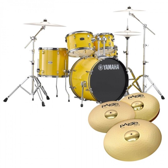 Yamaha Rydeen 20" Drum Kit w/Cymbals Mellow Gul