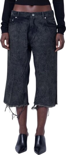 Rick Owens Dame Shorts Grå W27,