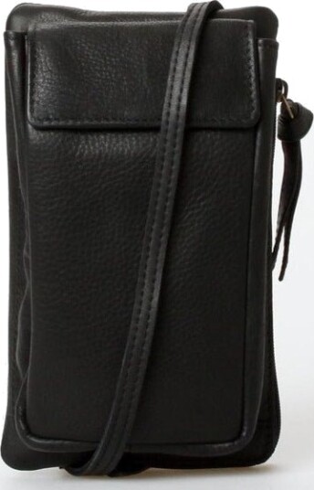Treats Molly liten crossbody skinnveske Svart