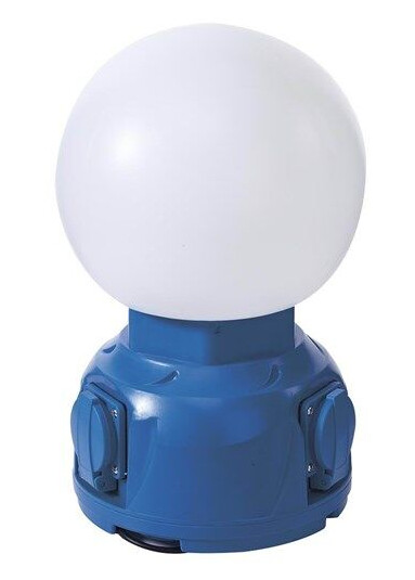 Gripo Bulb work lamp 20W with 2 x 230 V socket
