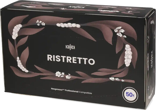 KaffeK | Ristretto 50 kapsler til Nespresso® Pro KaffeK | Ristretto 50 kapsler til Nespresso® Pro