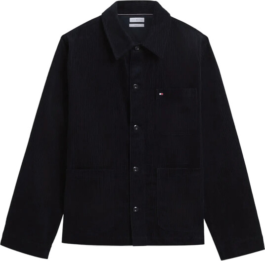 Tommy Hilfiger Corduroy Chore Shirt Jacket Black S