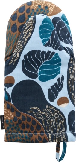 Marimekko Pieni Kurre ovnsvott lysblå/flerfarget