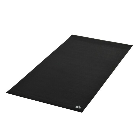 Gulvbeskyttelsesunderlag Treningsutstyr Pvc Svart 180X90X0,6Cm