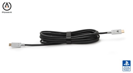 PowerA USB-C til USB-C-ladekabel (Playstation 5) - 3 meter