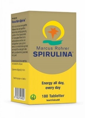 Marcus Rohrer Spirulina 180 tabletter