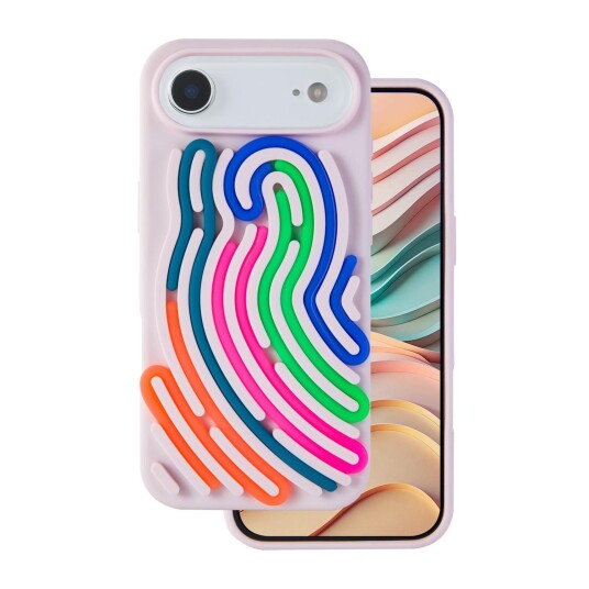 TFO DIY Snake Deksel til iPhone 17 Air Rosa