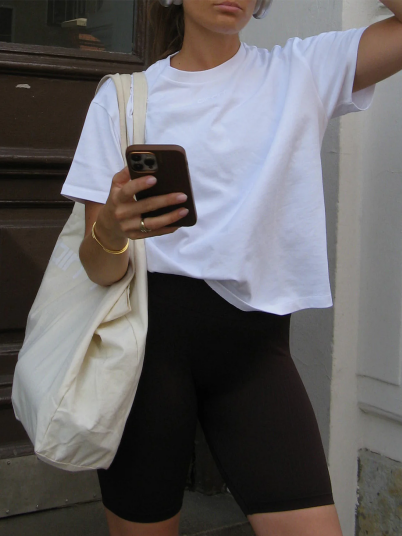 Aim'n Boxy T-shirt Hvit XS