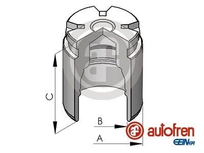 Autofren Seinsa Stempel bremsecaliper AUTOFREN SEINSA D025116