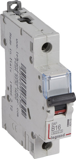 Legrand 10 stk DX3 MCB automatsikring B16 1P 1M 6/10kA Legrand 10 stk DX3 MCB automatsikring B16 1P 1M 6/10kA