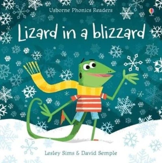 Lizard In A Blizzard Av Lesley Sims