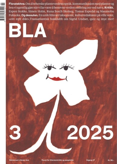 BLA Bokvennen litterær avis. Nr. 3 2025