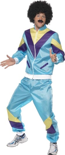 The 80"s Dude Grilldress Kostyme Strl L The 80"s Dude Grilldress Kostyme Strl L