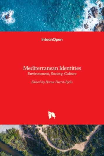 Mediterranean Identities Mediterranean Identities