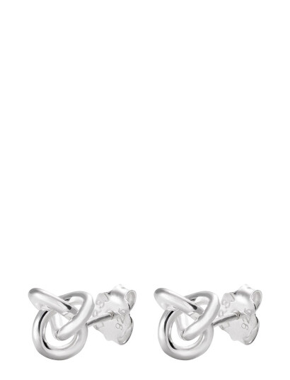 DRAKENBERG SJÖLIN Le Knot Drop Studs |Silver |One Size