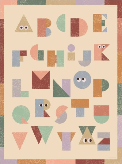 Hueppi Matte 120x160 Spell The Fun Alphabet Hueppi Matte 120x160 Spell The Fun Alphabet