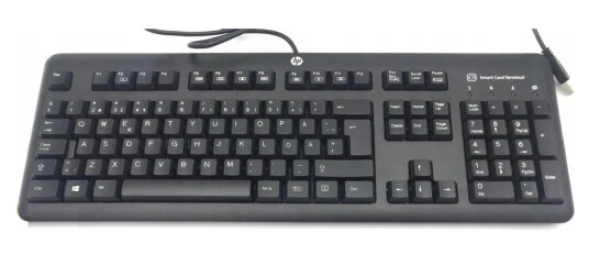 HP USB smarcard keyboard NO