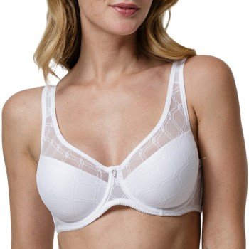 Abecita BH Rita Hayworth Wire Half Padded Bra Hvit polyamid B 70 Dame Abecita BH Rita Hayworth Wire Half Padded Bra Hvit polyamid B 70 Dame