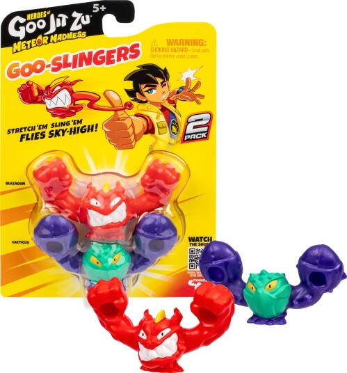 Goo Jit Zu Meteor Madness Slingers 2 PK 43095