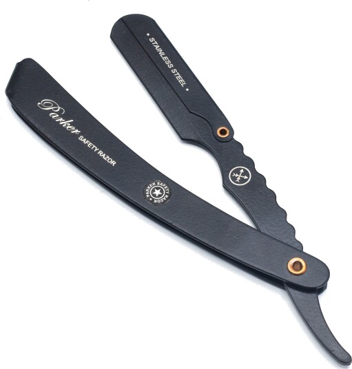 Parker Shaving SRXBLKHeavy Duty SRX Stainless Steel Handle Clip Type Parker Shaving SRXBLKHeavy Duty SRX Stainless Steel Handle Clip Type