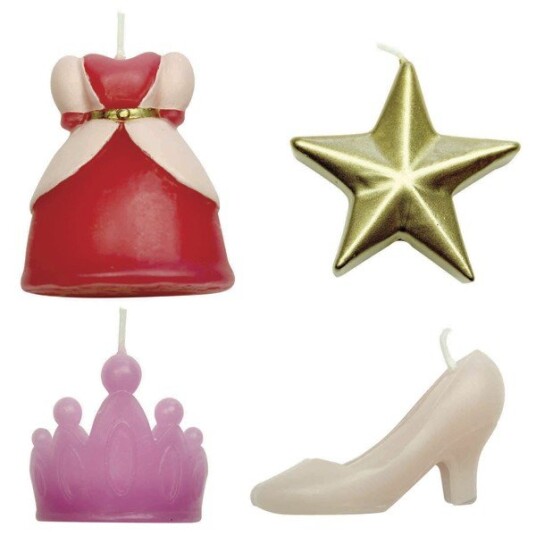 Kakelys Prinsesse Sett Med 4 Kakelys Prinsesse Sett Med 4