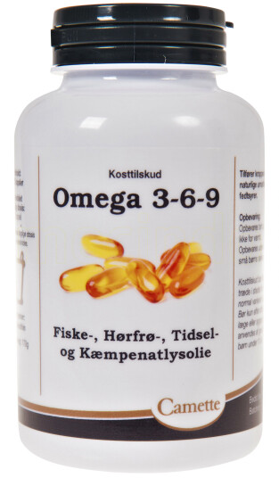 Camette Omega 3-6-9 - 120 Kapslar Camette Omega 3-6-9 - 120 Kapslar