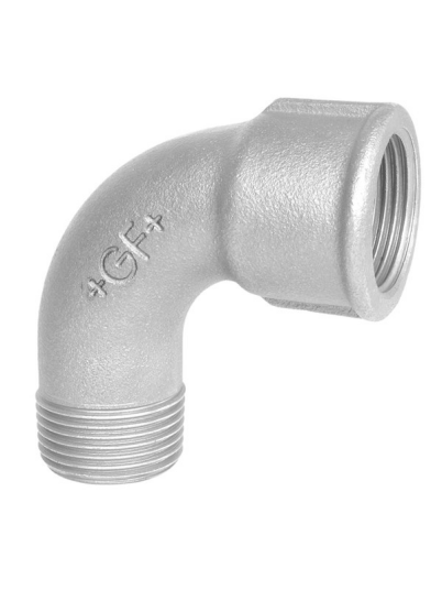 Georg-Fischer Short bend 90° galvanized for m 1/2