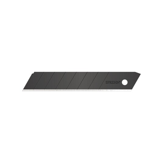 Sprehn Knivblad Black 18 mm 10 Pak