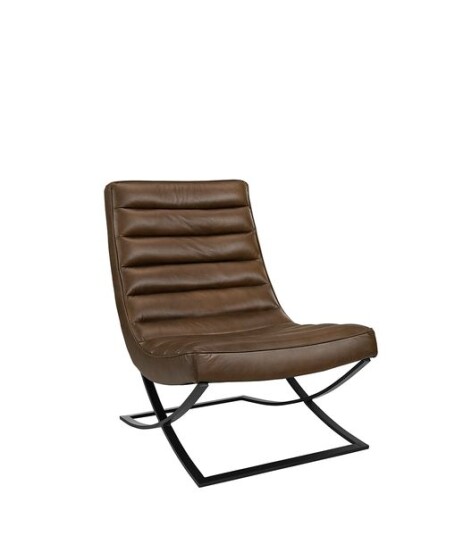 Artwood Brooks skinnlenestol chocolate brown