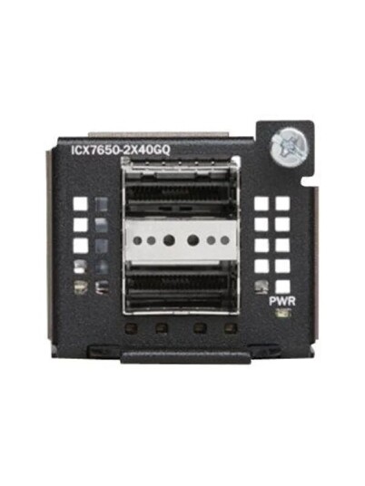 Ruckus Expansion Module 40Gb QSFP+ x2 ICX7650-2X40GQ